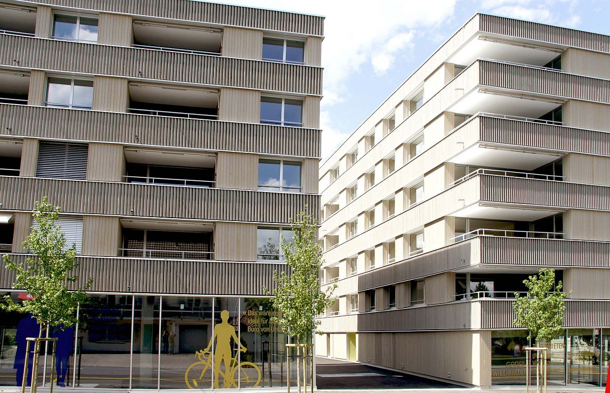 Überbauung Gerbi, Willisau Quartier Gerbi, Willisau